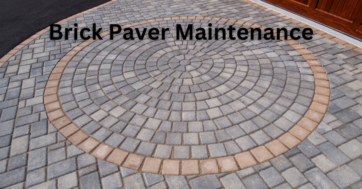 Brick Paver Maintenance