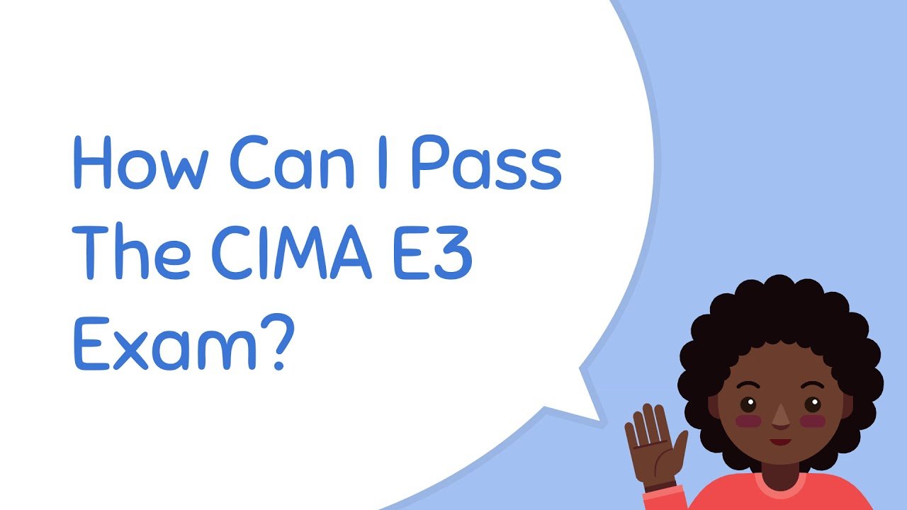 CIMA E3 Exam