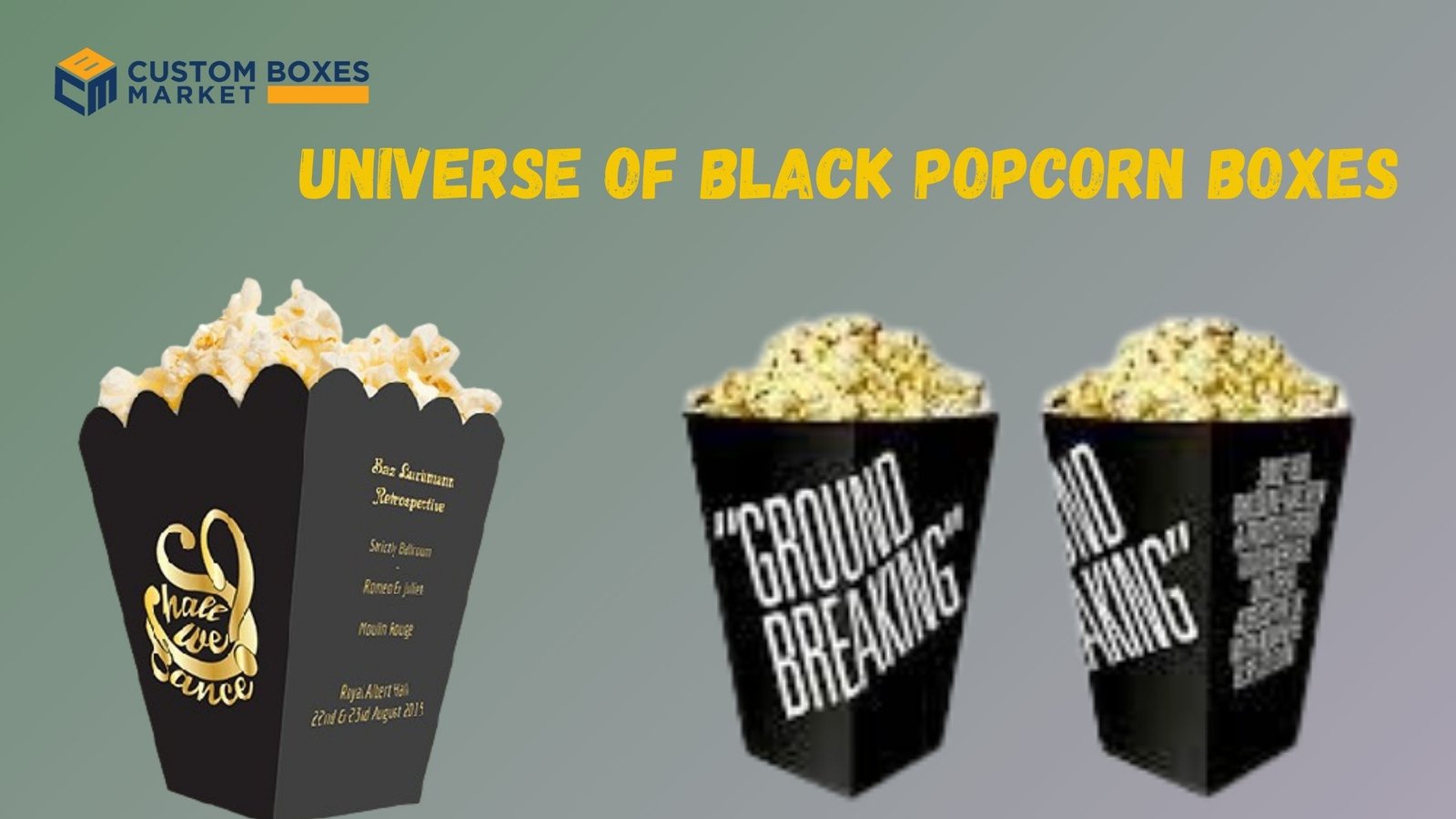 Custom Printed Popcorn Boxes: Your Recipe For Success 