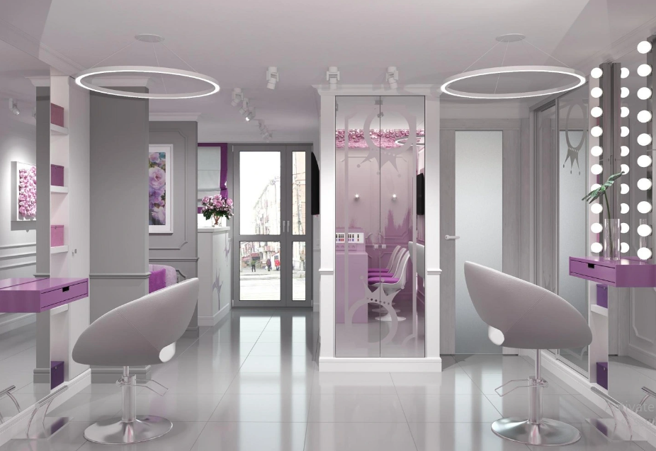 beauty salon interior design