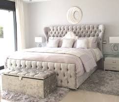 wingback bed