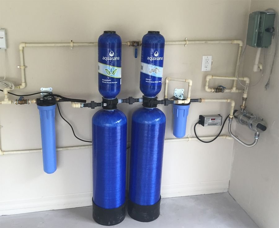 water filtration system installation