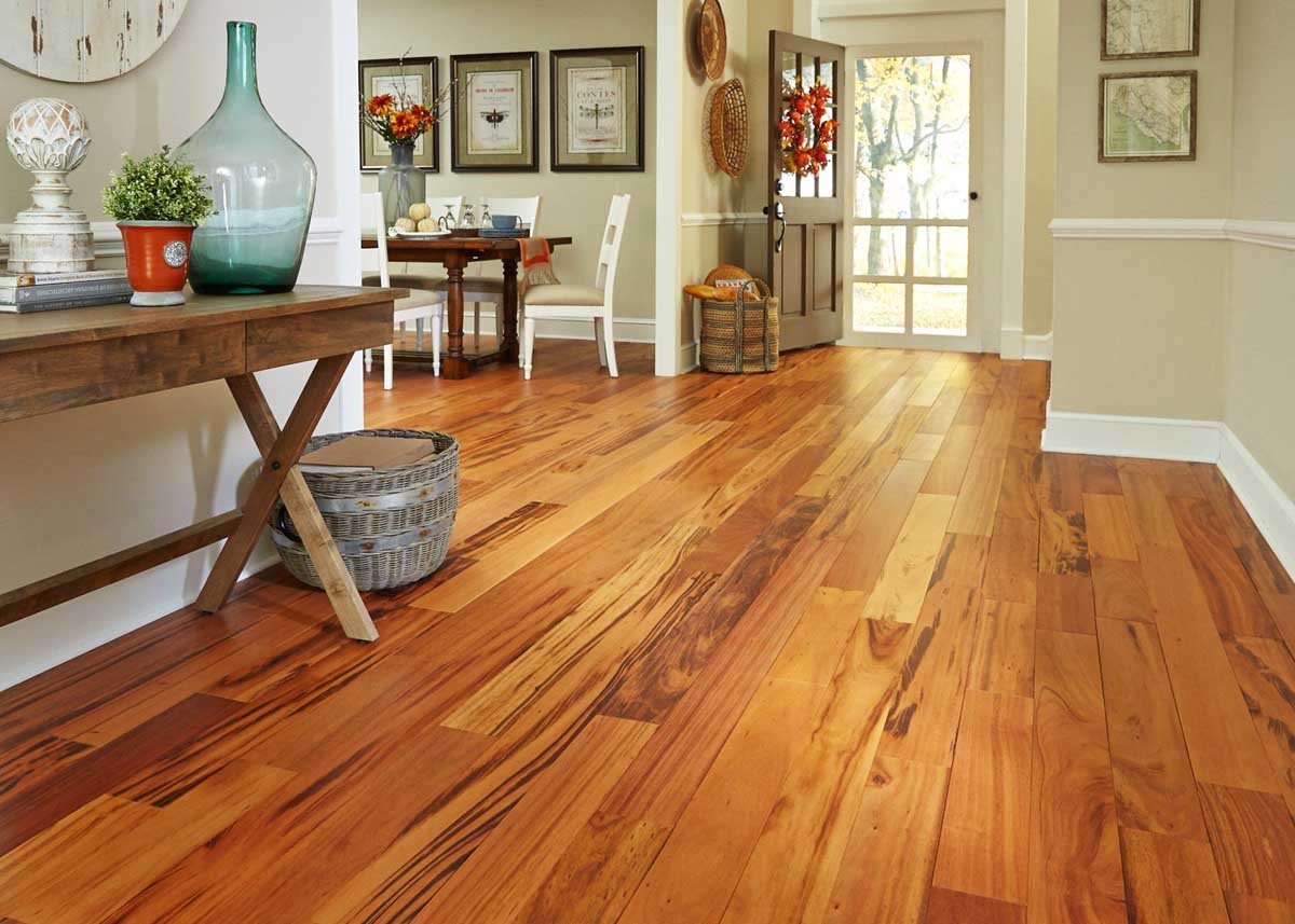 wooden floor